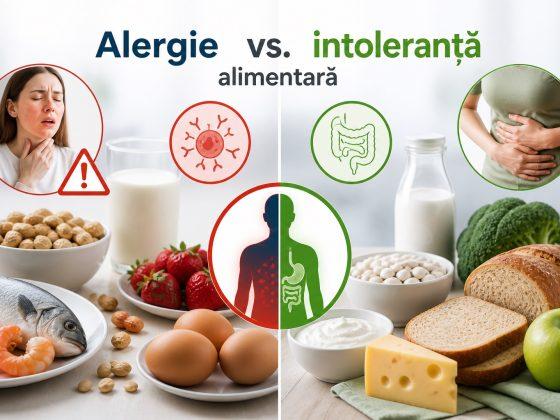 Alergie vs. intoleranță alimentară